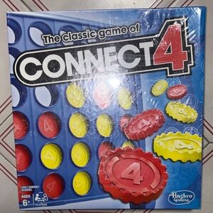 Hasbro Connect 4 Classic Game - Blue, Red, and Yellow